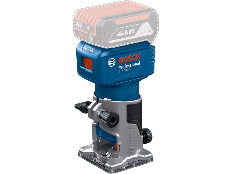 Akumulatorski namizni rezkalnik Bosch GLF 18V-8, 06016C6020